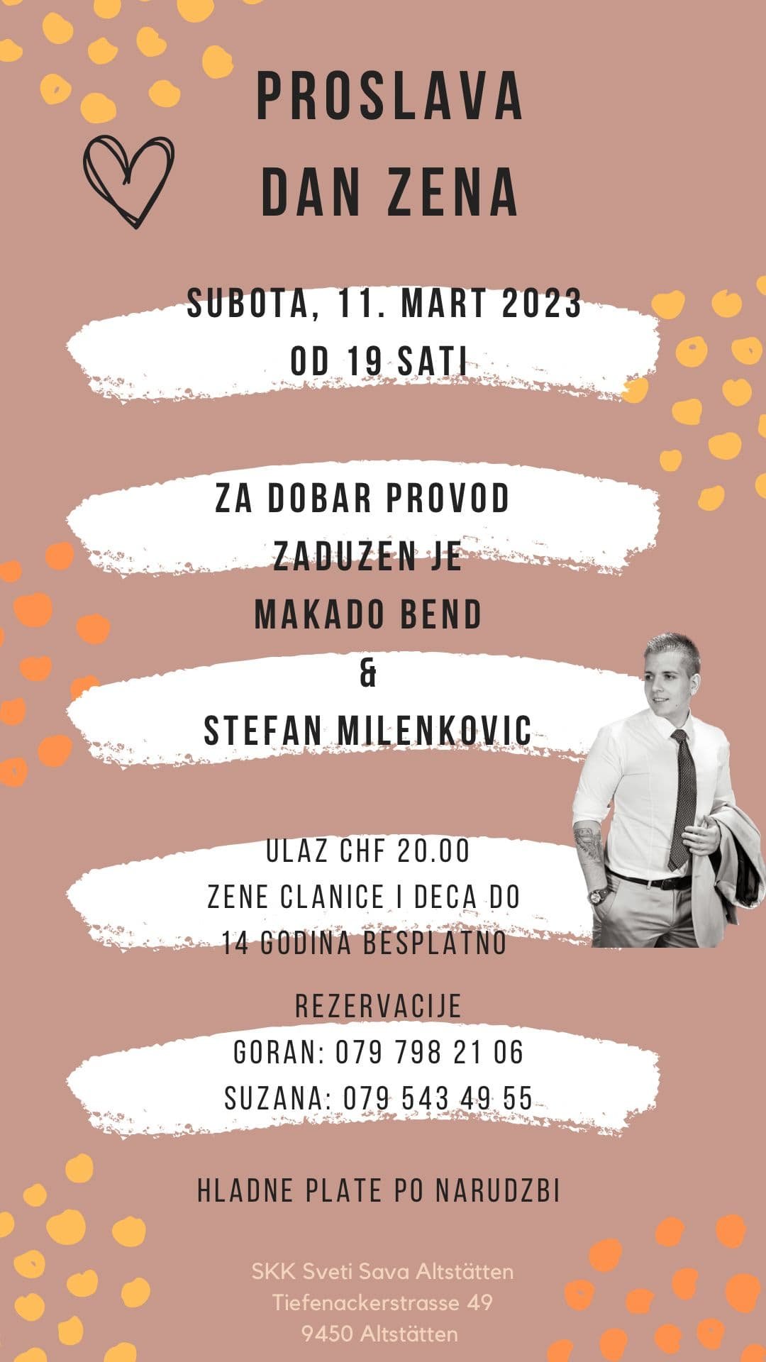 Proslava dana žena, 11.03