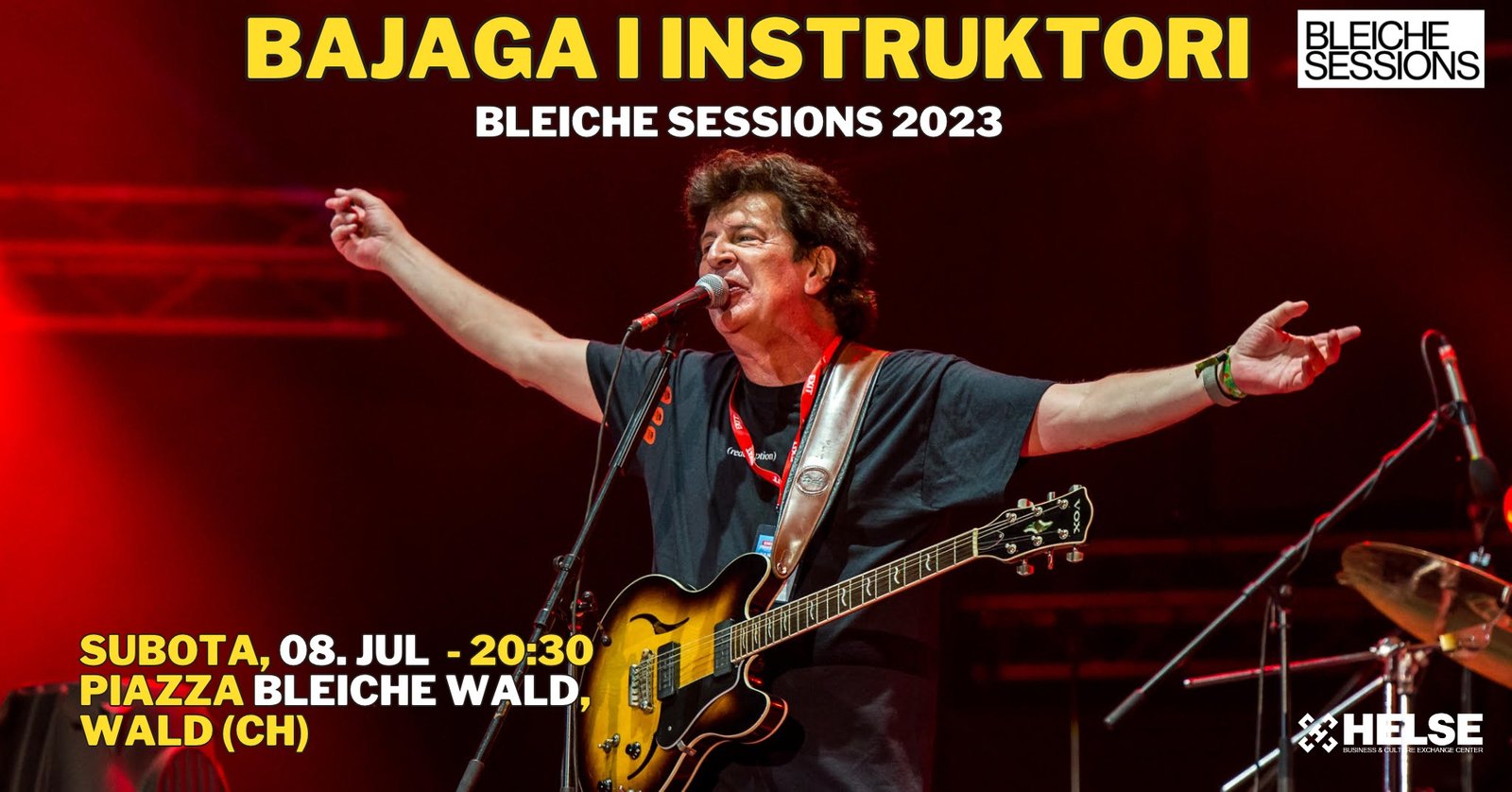 Bajaga i Instruktori Live - Bleiche Sessions 2023