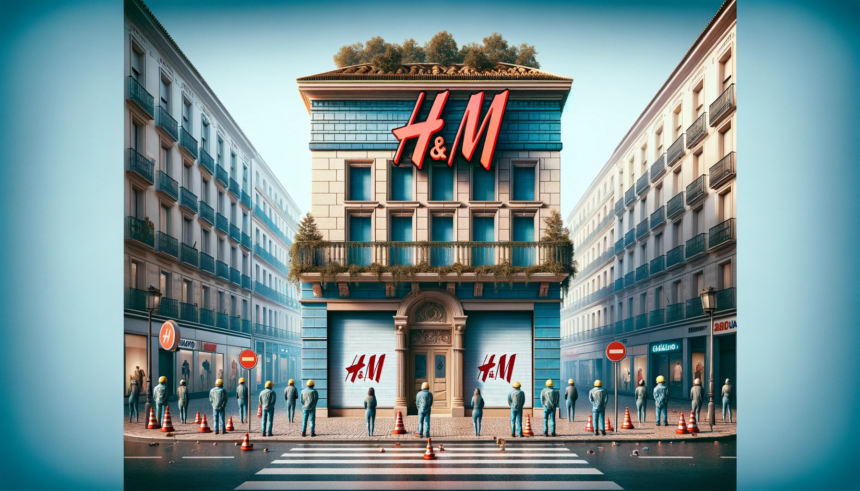 symbolic representation of H&M stores