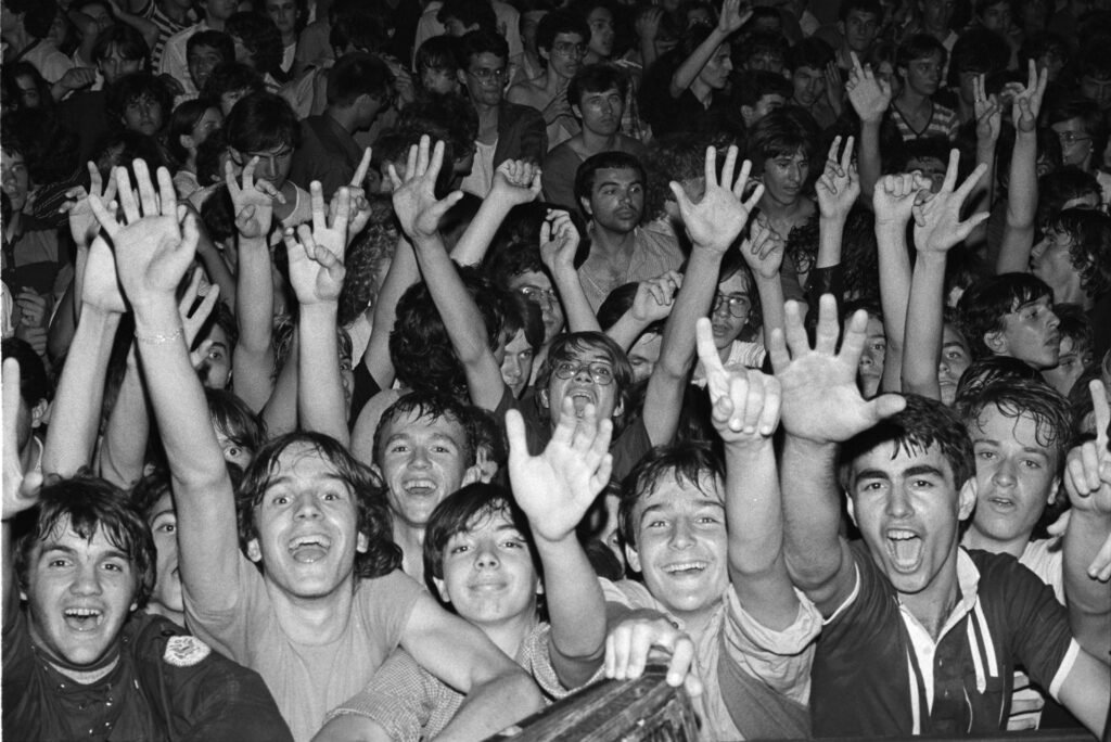 Koncert grupe Pankrti_Salvador, 04.1981, foto Goranka Matić