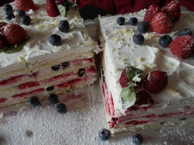 rozen torta