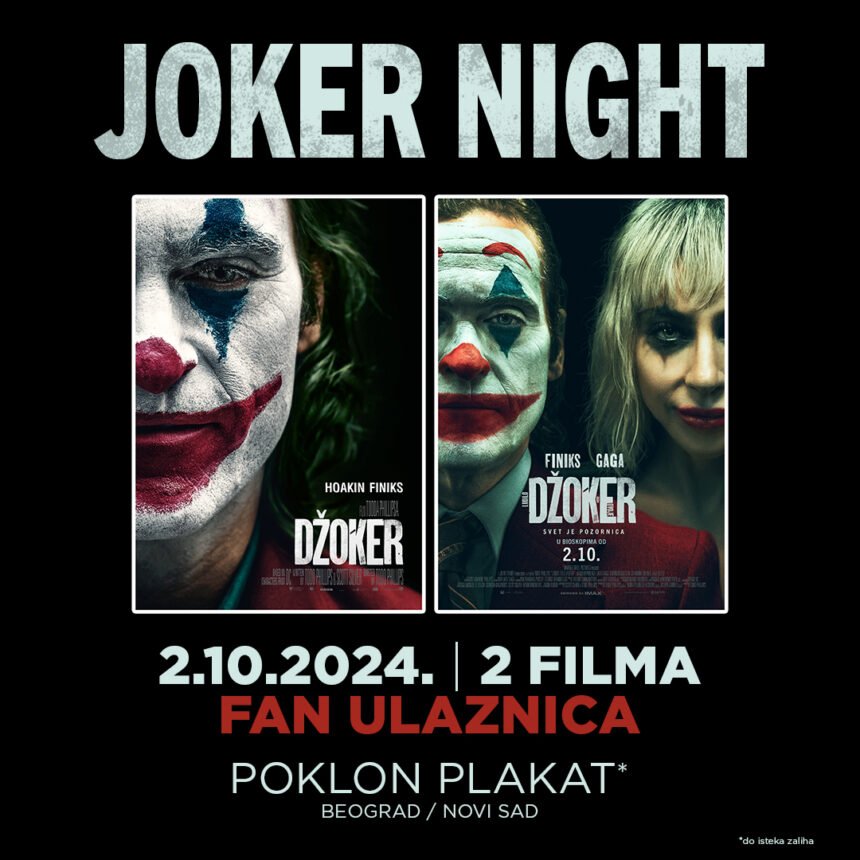 Joker Night, baner