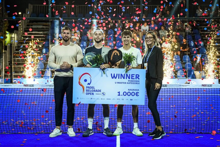 Padel Belgrade Open pobednici 2023