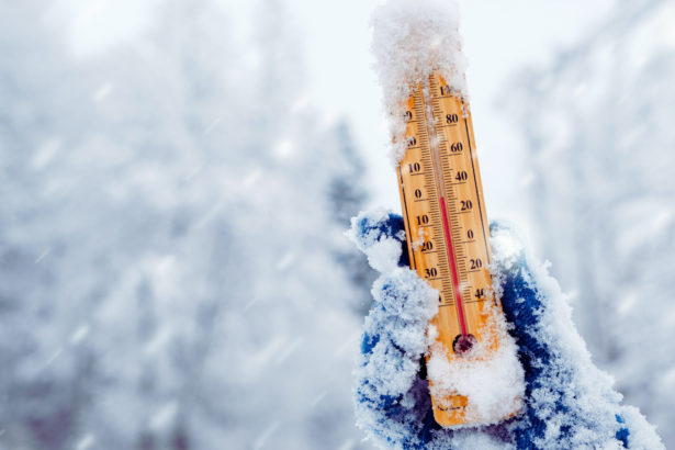 rekordno niske temperature