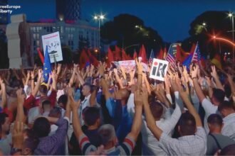 Albanci protestuju u Ljubljani