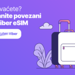 eSIM uslugu za putovanja