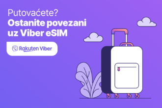 eSIM uslugu za putovanja