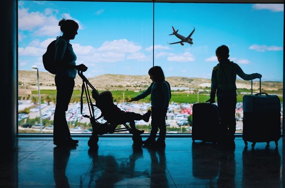 passengers at the airport