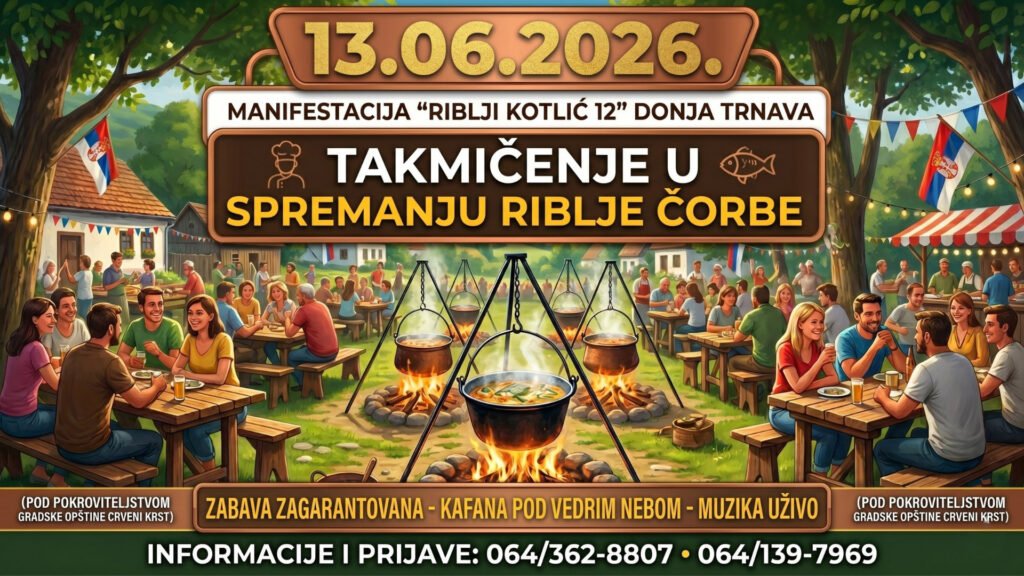 riblji kotlić u Donjoj Trnavi